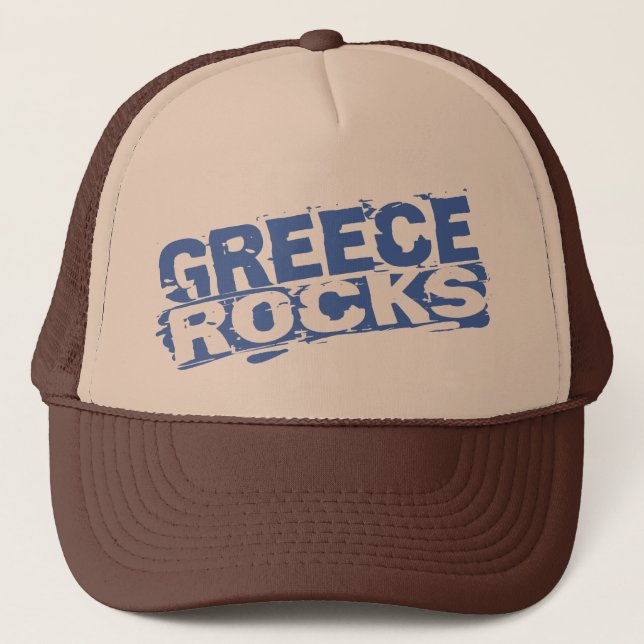 Gorra De Camionero Rocas de Grecia (Anverso)
