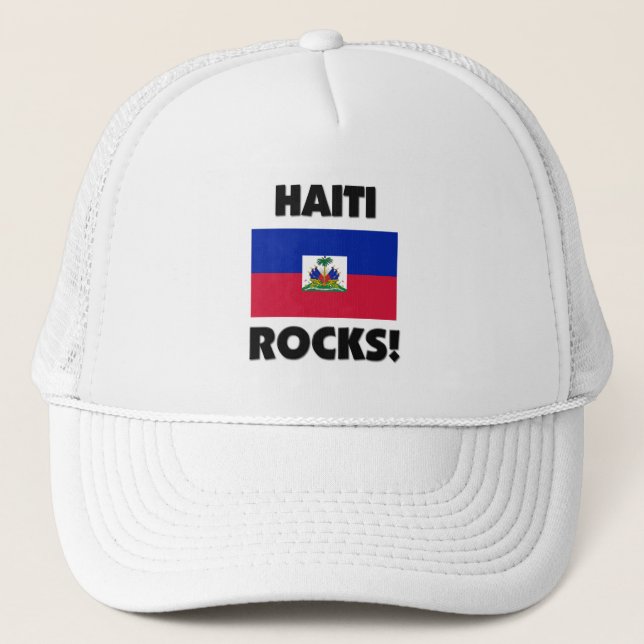 Gorra De Camionero Rocas de Haití (Anverso)