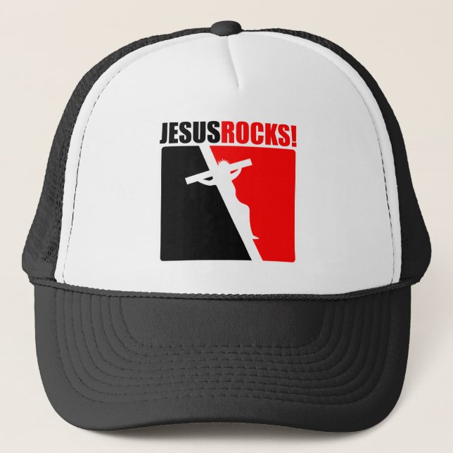Gorra De Camionero ¡Rocas de Jesús! (Anverso)