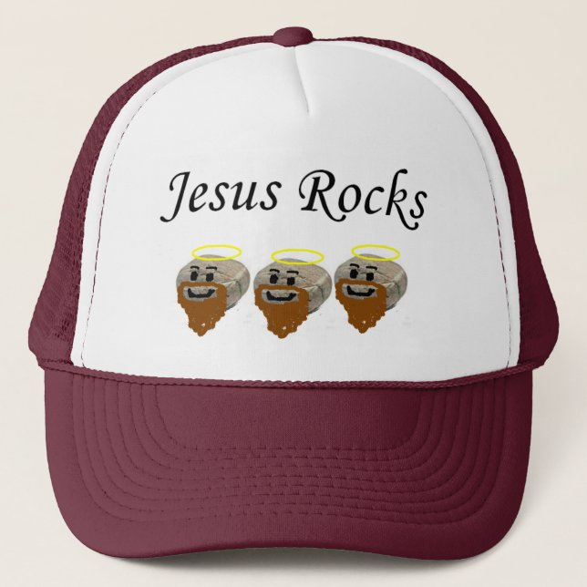 Gorra De Camionero Rocas de Jesús (Anverso)