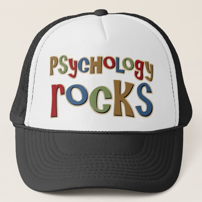 Gorra De Camionero Rocas de la psicología (Anverso)