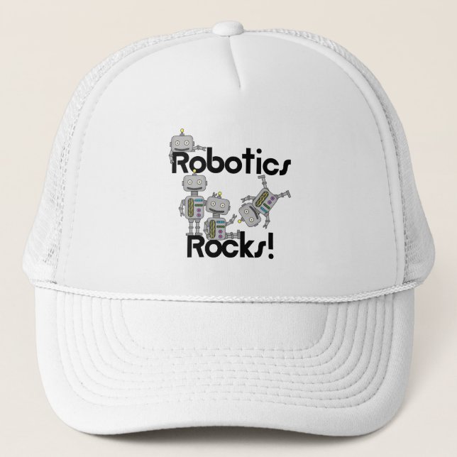 Gorra De Camionero Rocas de la robótica (Anverso)