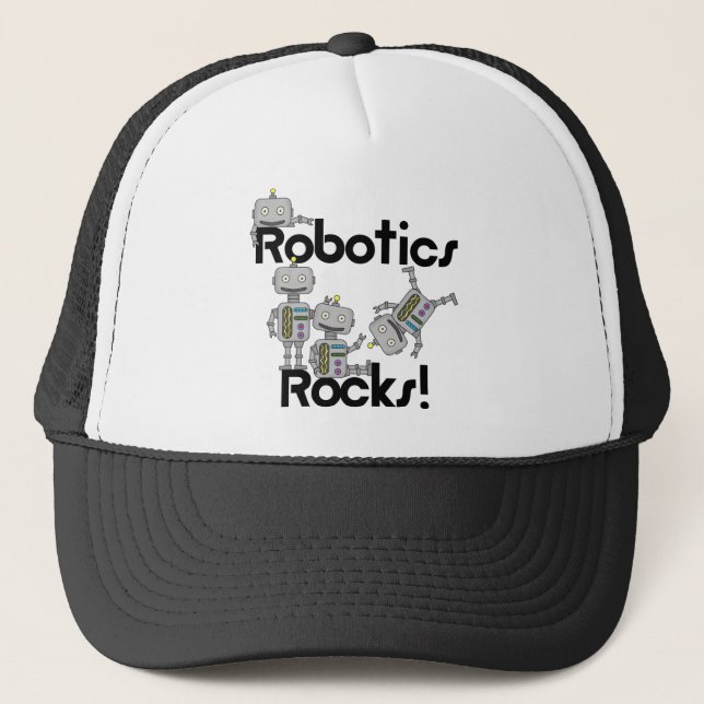 Gorra De Camionero Rocas de la robótica (Anverso)