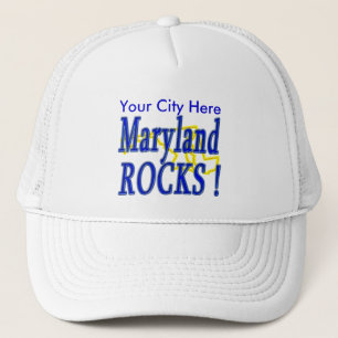 Gorra De Camionero ¡Rocas de Maryland!