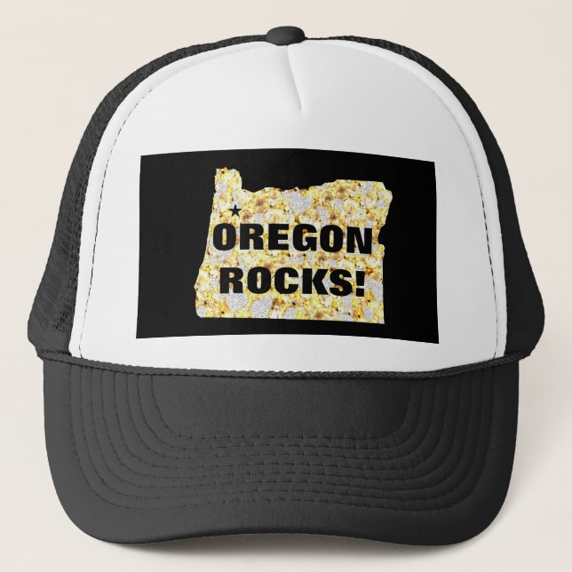 GORRA DE CAMIONERO ROCAS DE OREGON (Anverso)