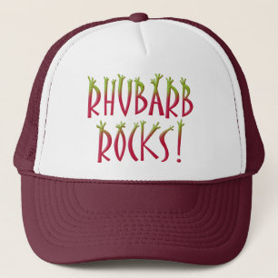 Gorra De Camionero Rocas de ruibarbo