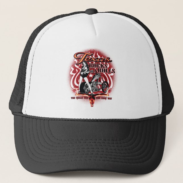 Gorra De Camionero Rocas de Texas (Anverso)