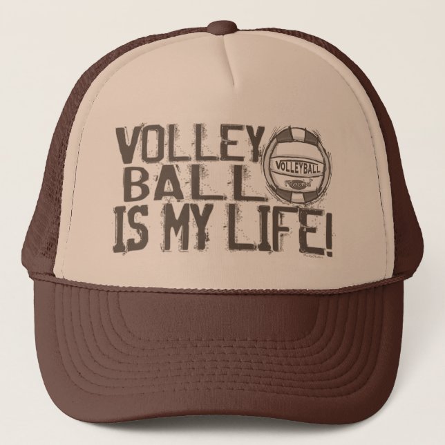 Gorra De Camionero Rocas de voleibol (Anverso)