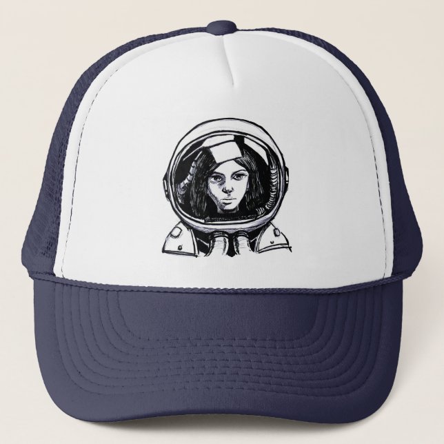 Gorra De Camionero ¡Rocas del astronauta! (Anverso)