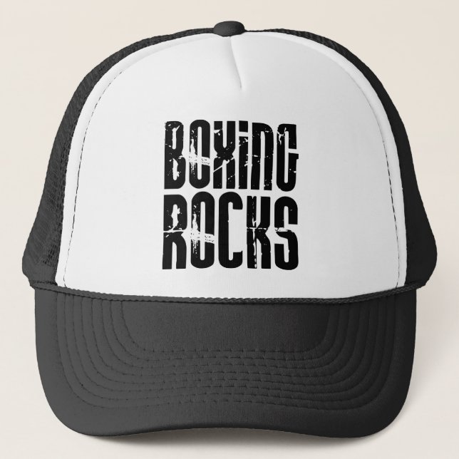 Gorra De Camionero Rocas del boxeo (Anverso)