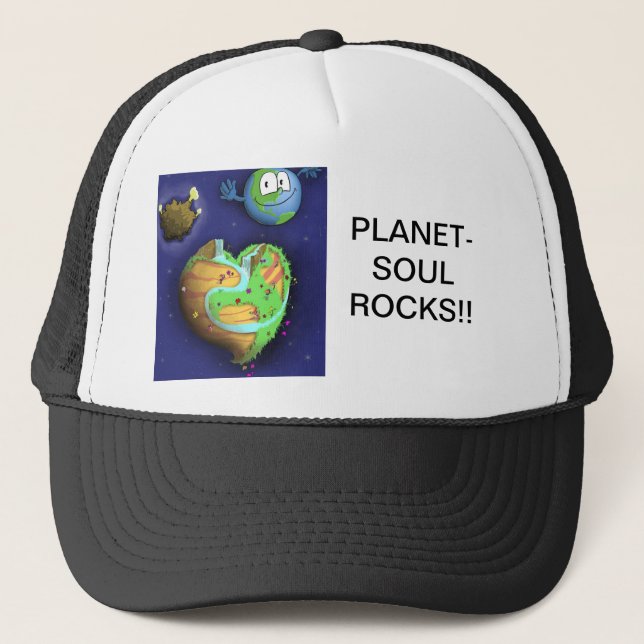 Gorra De Camionero ¡ROCAS del HatPLANET-ALMA del béisbol!! (Anverso)