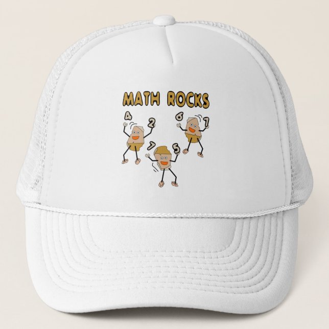 Gorra De Camionero Rocas matemáticas (Anverso)