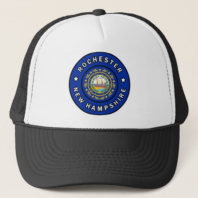 Gorra De Camionero Rochester New Hampshire (Anverso)