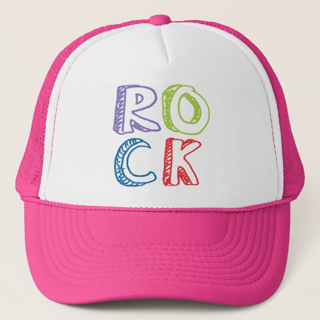 GORRA DE CAMIONERO ROCK (Anverso)