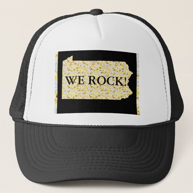 GORRA DE CAMIONERO ¡ROCK! (Anverso)
