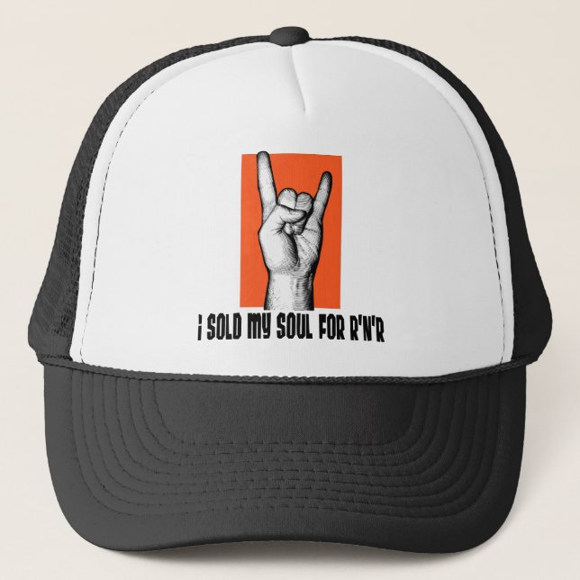 Gorra De Camionero Rock-and-roll (Anverso)