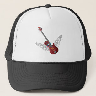Gorra De Camionero Rock and Roll Angel Bass