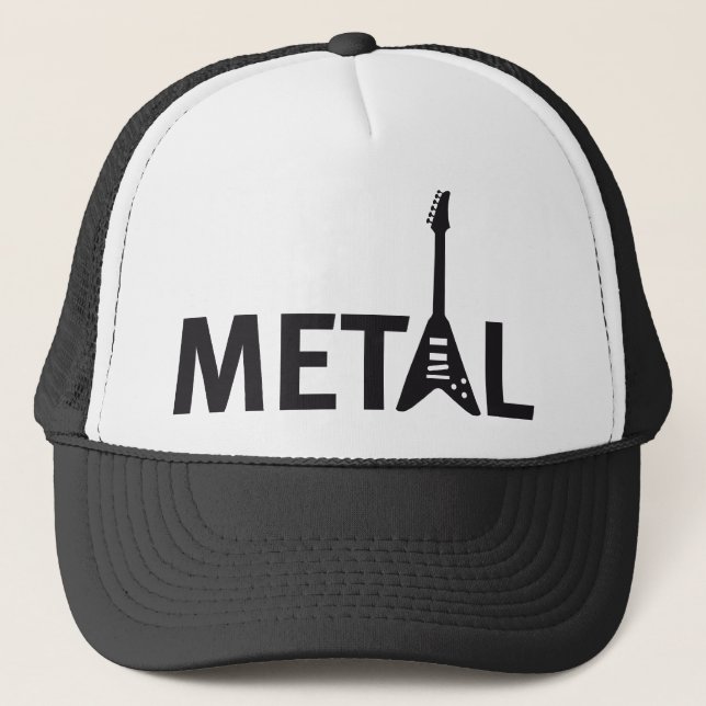 Gorra De Camionero rock guitars (Anverso)
