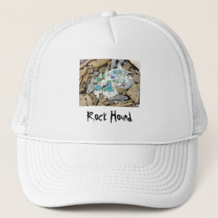 Gorra de camionero Rock Hound Fósiles Rocas Cazado