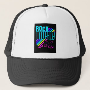 Gorra De Camionero Rock Music hat