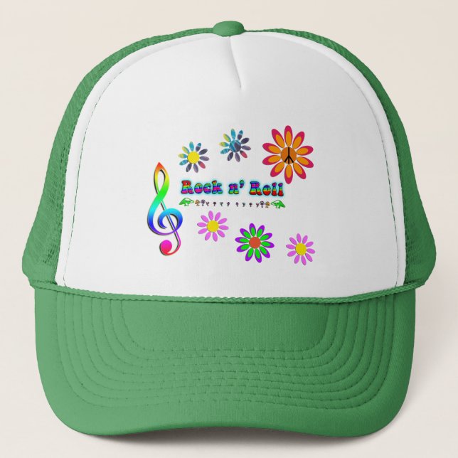 Gorra De Camionero Rock n' Roll (Anverso)