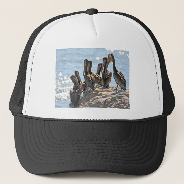 Gorra De Camionero Rock pelícano (Anverso)