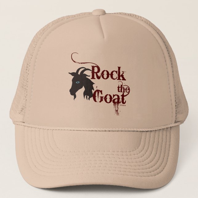 Gorra De Camionero Rock the Goat (Anverso)