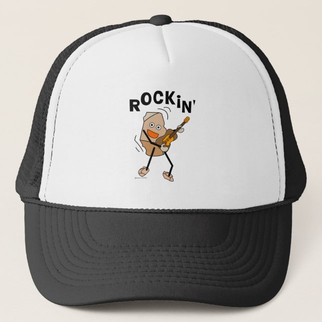Gorra De Camionero Rockin Guitar (Anverso)