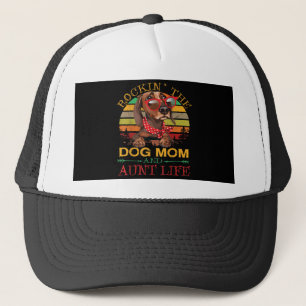 Gorra De Camionero Rocking The Dog Mom Tía Life Gift For Tía