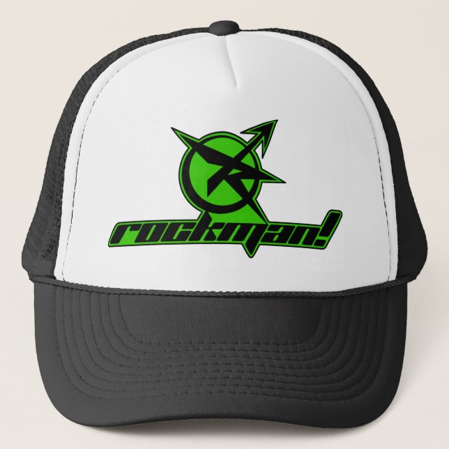Gorra De Camionero ¡Rockman! Casquillo de Gómez (Anverso)