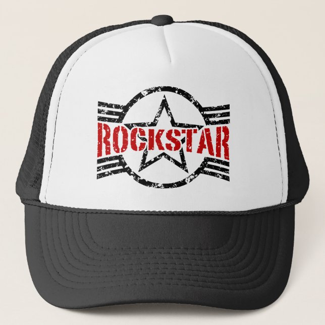 Gorra De Camionero Rockstar (Anverso)