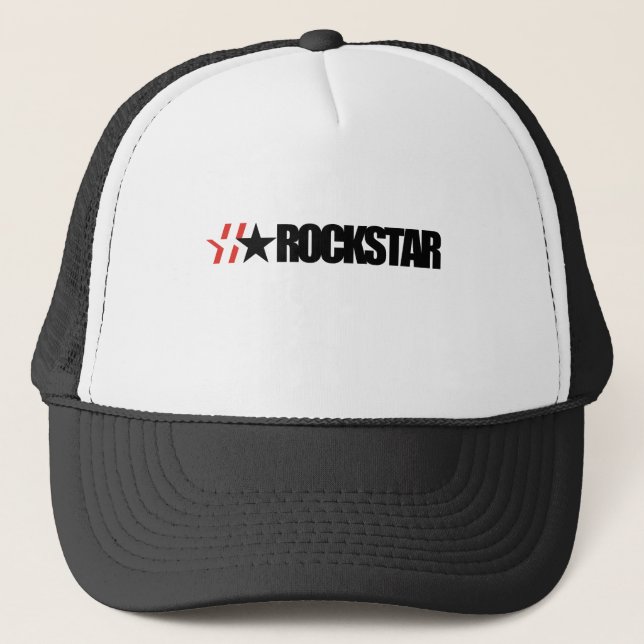 GORRA DE CAMIONERO ROCKSTAR (Anverso)