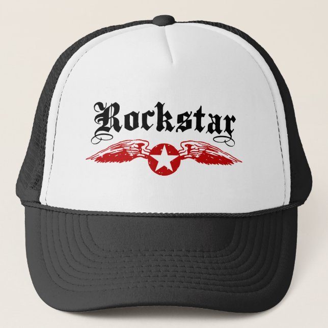 Gorra De Camionero Rockstar (Anverso)