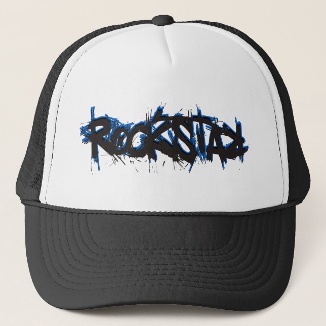 Gorra De Camionero RockStar (Anverso)