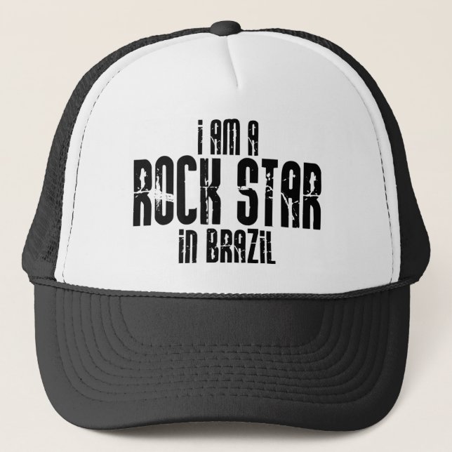 Gorra De Camionero Rockstar en el Brasil (Anverso)