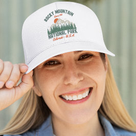 Gorra De Camionero Rocky Mountain National Park Forest Landscape