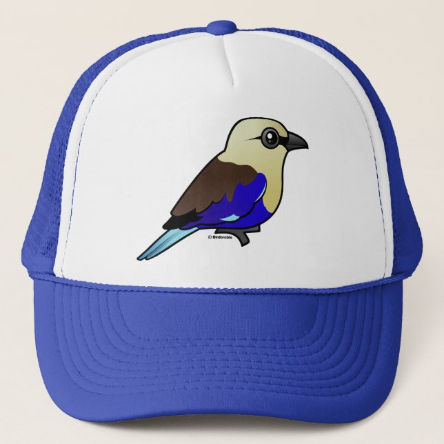 Gorra De Camionero rodillo Azul-hinchado (Anverso)