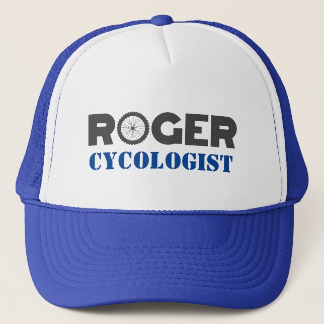 Gorra De Camionero Roger Mountain Biker Trucker Hat (Anverso)