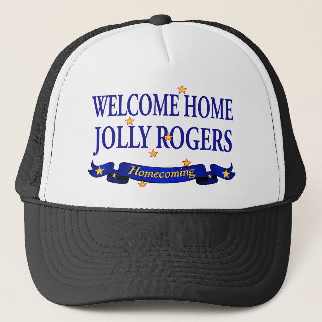 Gorra De Camionero Rogers alegre casero agradable (Anverso)