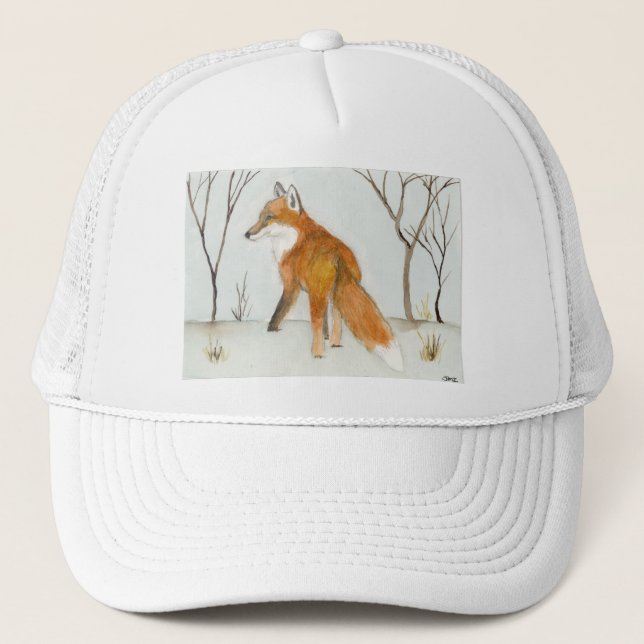 Gorra De Camionero Rojo (Anverso)