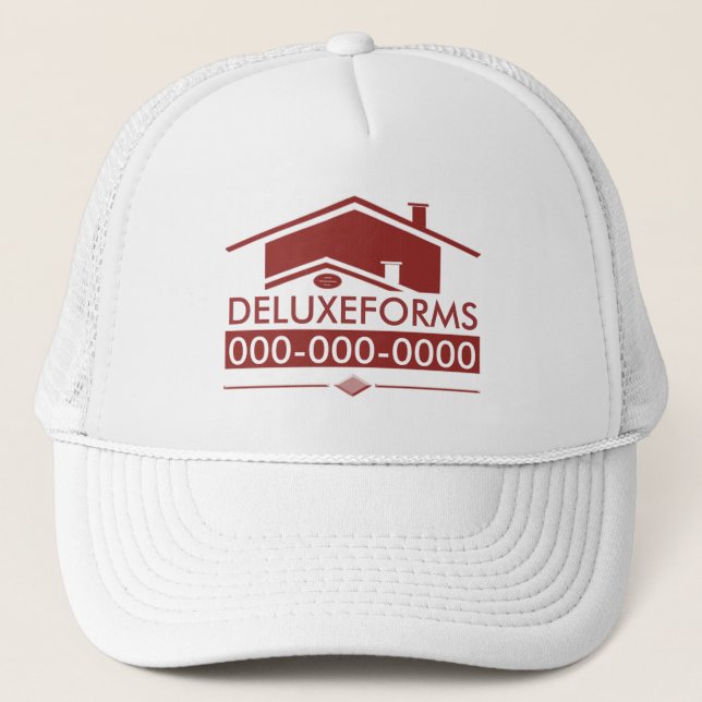 Gorra De Camionero Rojo (Anverso)
