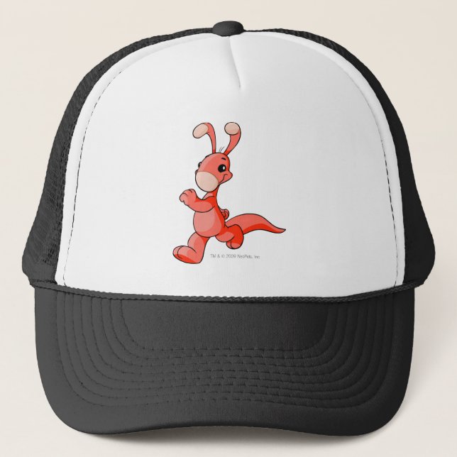 Gorra De Camionero Rojo de Blumaroo (Anverso)