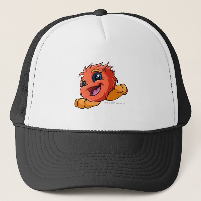 Gorra De Camionero Rojo de JubJub (Anverso)