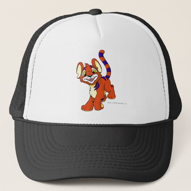 Gorra De Camionero Rojo de Kougra (Anverso)