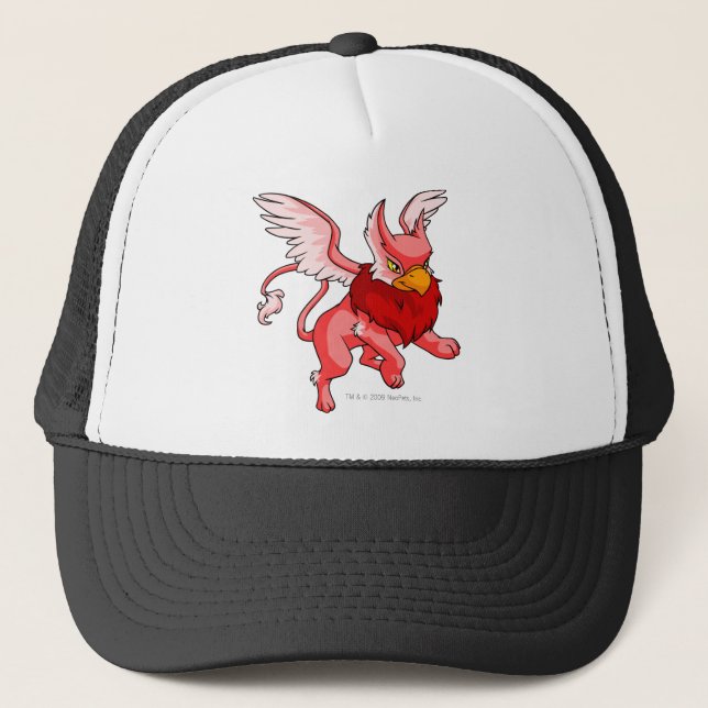 Gorra De Camionero Rojo de la aguilera (Anverso)