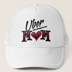 Gorra De Camionero Rojo de la mamá de Uber