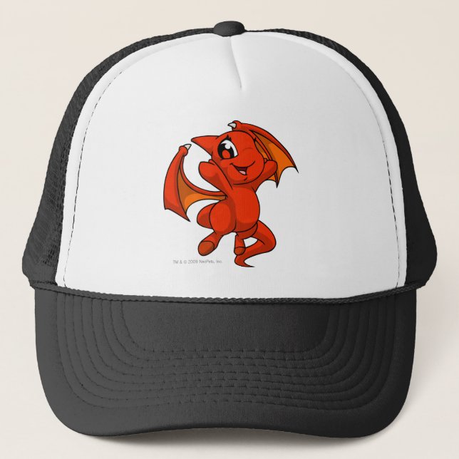 Gorra De Camionero Rojo de Shoyru (Anverso)