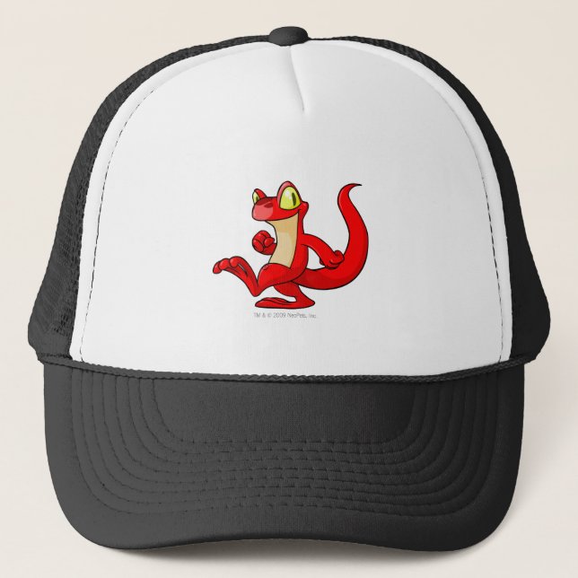 Gorra De Camionero Rojo de Techo (Anverso)