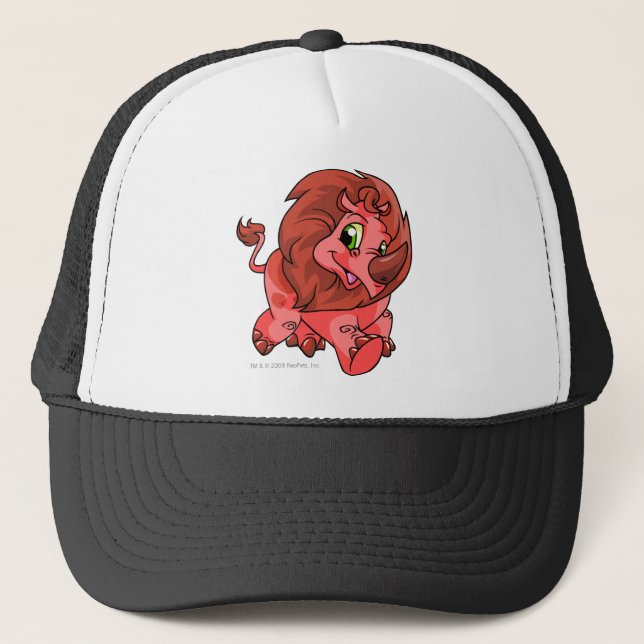 Gorra De Camionero Rojo de Tonu (Anverso)