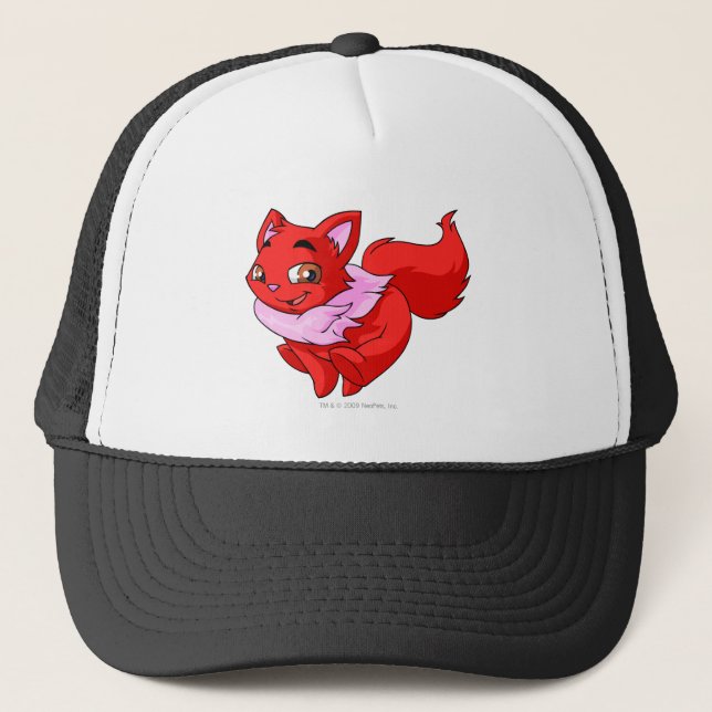 Gorra De Camionero Rojo de Wocky (Anverso)